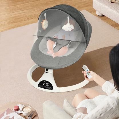 Viral Vault™ Electric Baby Rocking Chair