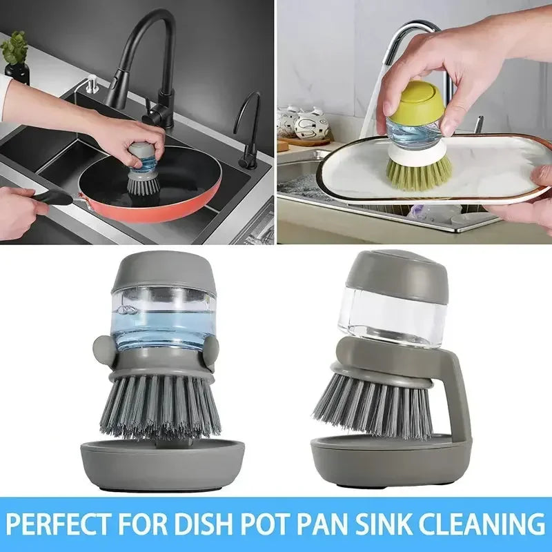 Viral Vault™ Dishwashing Brush Soap Dispenser