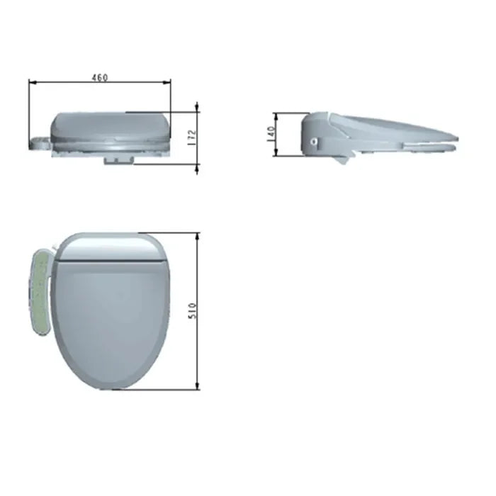 Viral Vault™ Smart Toilet Electric  Seat