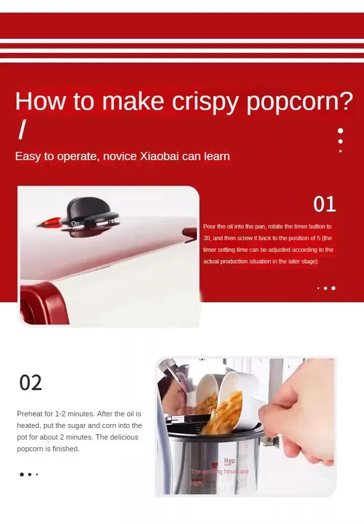 Viral Vault™  Popcorn Machine