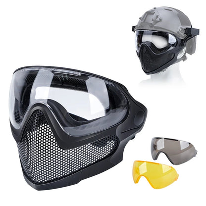 Viral Vault™ Tactical Full Face Mask