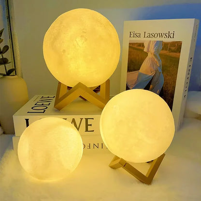 Viral Vault™  LED Moon Light Galaxy