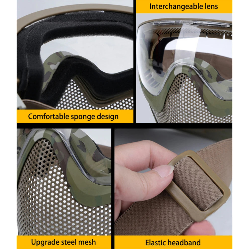 Viral Vault™ Tactical Full Face Mask