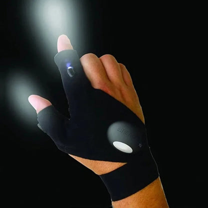 Viral Vault™ LED Flashlight Luminous Running Gloves