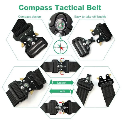 Viral Vault™  Multi Function Compass Belt