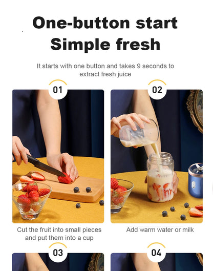 Viral Vault™ Portable Juicer Cup Smoothie Blender