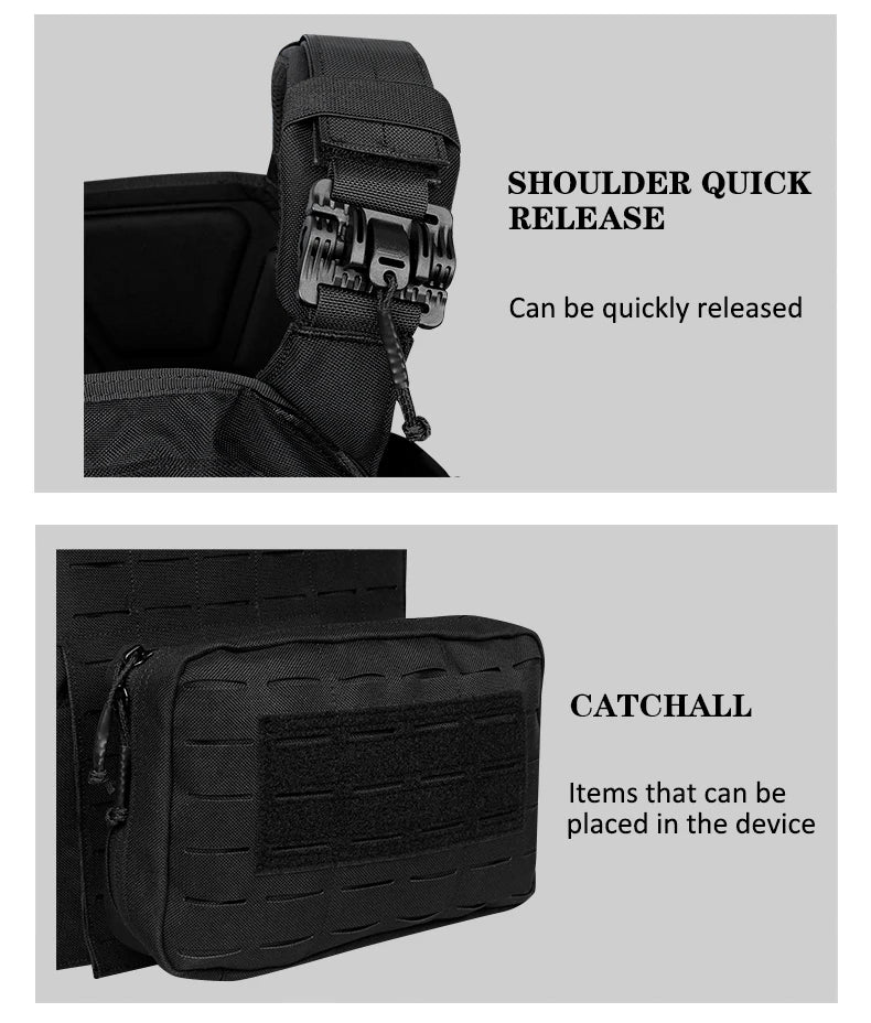 Viral Vault™ Tactico Vest With Quick Release