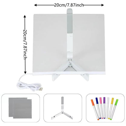 Viral Vault™ Magic Light Board Transparent