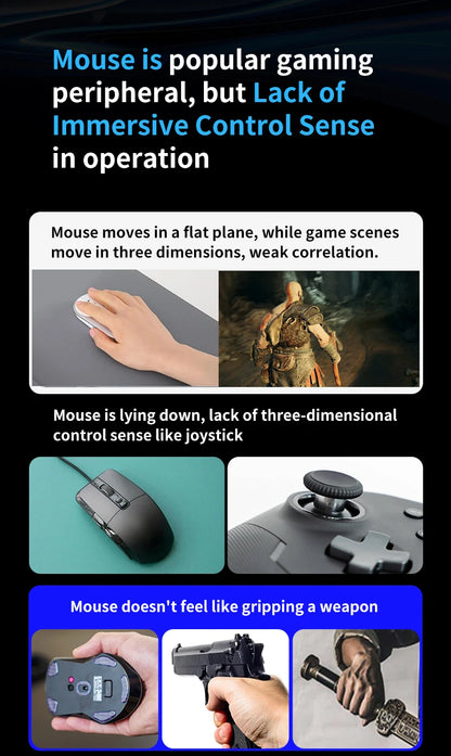 Viral Vault™ Gun Style Gaming Mouse