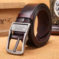 Viral Vault™ Leather Cowhide Men's Belt