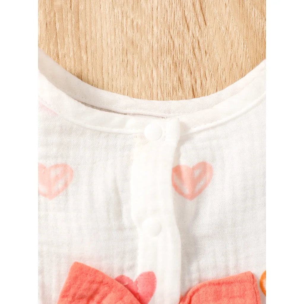Viral Vault™ 2PCS Dress Clothes Set Newborn Baby Girl