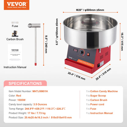 Viral Vault™ Electric Cotton Candy Machine