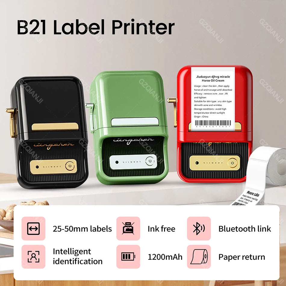 Viral Vault™ Wireless Thermal Label Printer