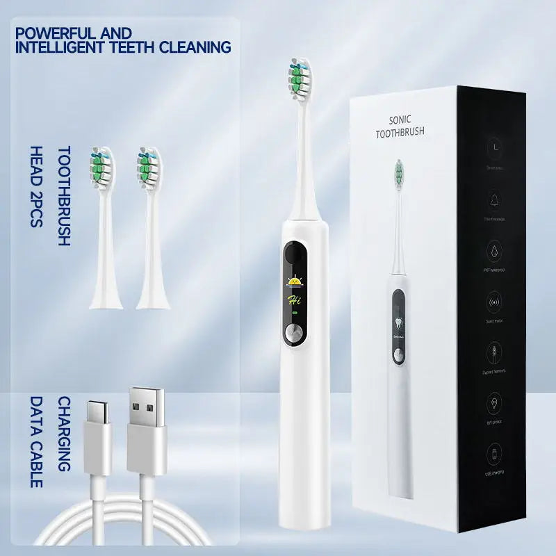 Viral Vault™ Intelligent Magnetic Suspension Ultrasonic Electric Toothbrush