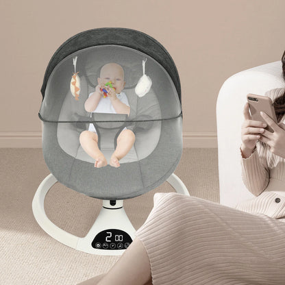 Viral Vault™ Electric Baby Rocking Chair
