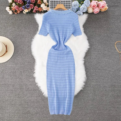 Viral Vault™  YuooMuoo 2025 New Arrival Women Knitted Long Dress