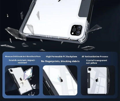 Viral Vault™ Clear Rotating iPad Keyboard Case
