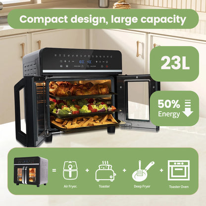 Viral Vault™ Dual Zone Hot Air Fryer