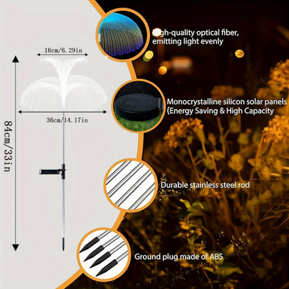 Viral Vault™  Outdoor Solar Garden Lights