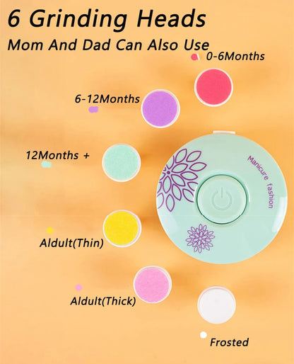 Viral Vault™ Baby Electric Nail Trimmer