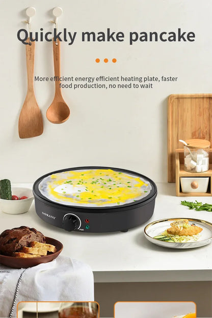 Viral Vault™  Houselin 12 Inch Crepe Maker