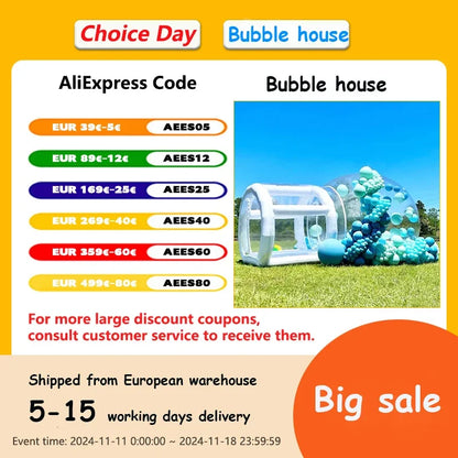 Viral Vault™ Dome  Luxurious Inflatable Bubble