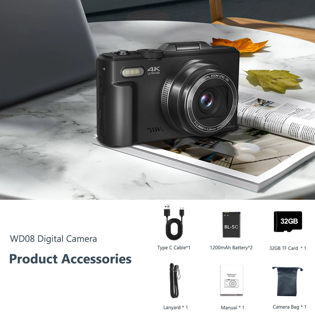 Viral Vault™ 4K Digital Camera