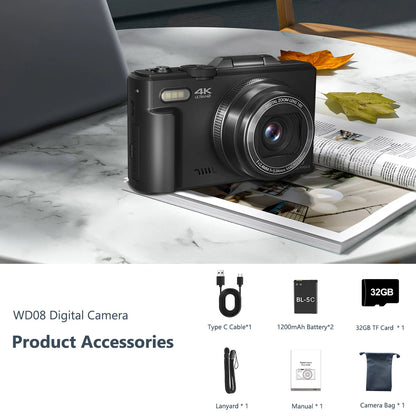 Viral Vault™ 4K Digital Camera