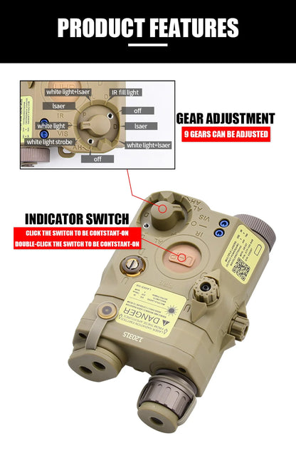 Viral Vault™ Tactical Gear WADSN hunting LR Pointer