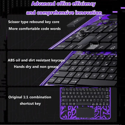 Viral Vault™ Backlit Keyboard for iPad 11th Generation 2025