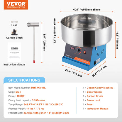 Viral Vault™ Electric Cotton Candy Machine