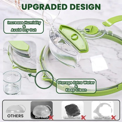 Viral Vault™ Microwave Cover for Food