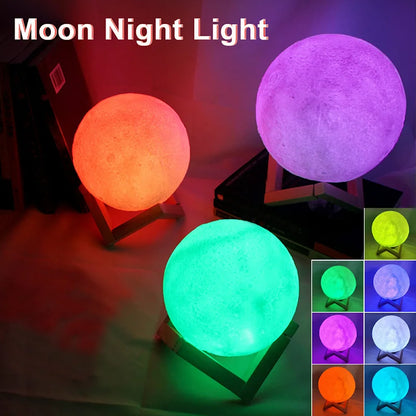 Viral Vault™  LED Moon Light Galaxy