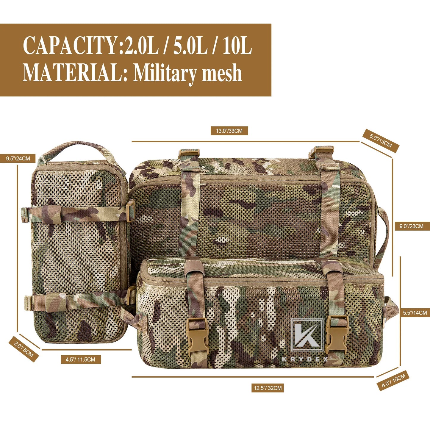 Viral Vault™ Tactical Modular Pouch Set