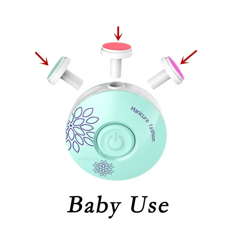 Viral Vault™ Baby Electric Nail Trimmer