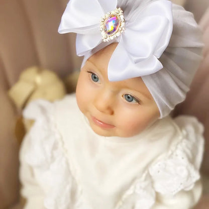 Viral Vault™ Newborn Girls Bowknot Diamond