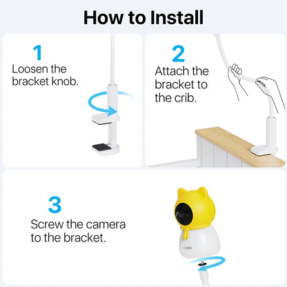 Viral Vault™  ZOSI 4MP Smart Baby Monitor