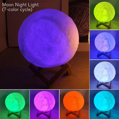 Viral Vault™  LED Moon Light Galaxy