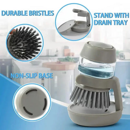 Viral Vault™ Dishwashing Brush Soap Dispenser