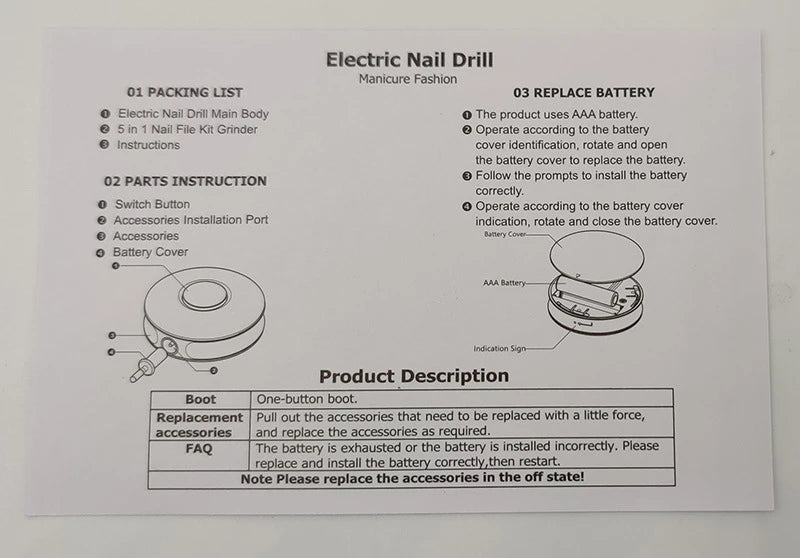 Viral Vault™ Baby Electric Nail Trimmer