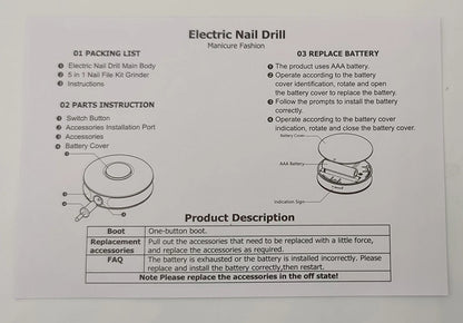 Viral Vault™ Baby Electric Nail Trimmer