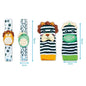 Viral Vault™  Cute Stuffed Animals Baby Rattle Socks