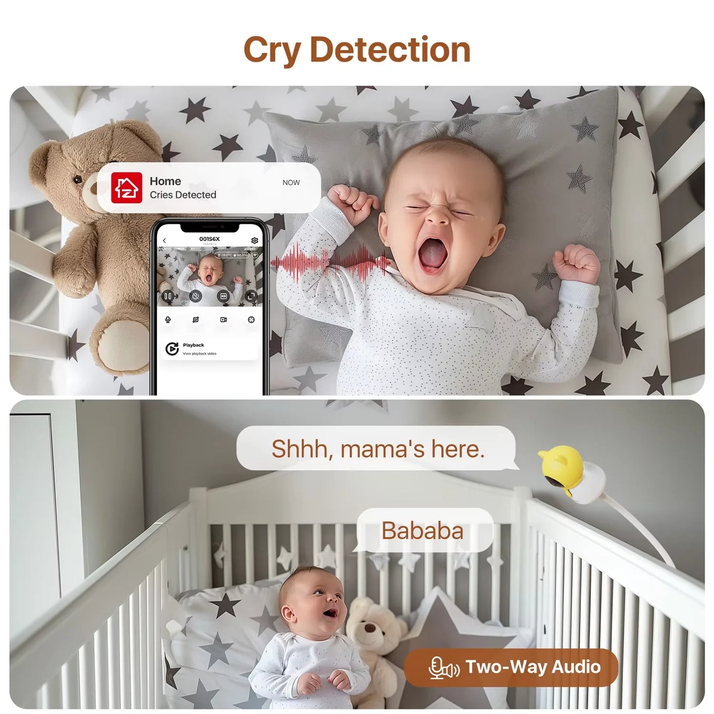 Viral Vault™  ZOSI 4MP Smart Baby Monitor