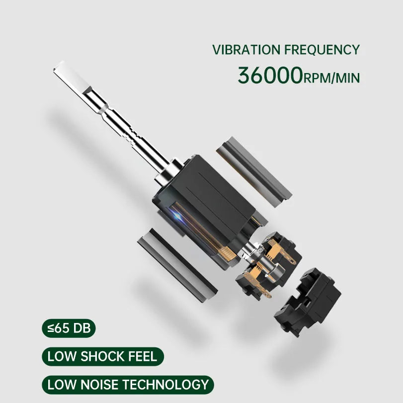 Viral Vault™ Intelligent Magnetic Suspension Ultrasonic Electric Toothbrush