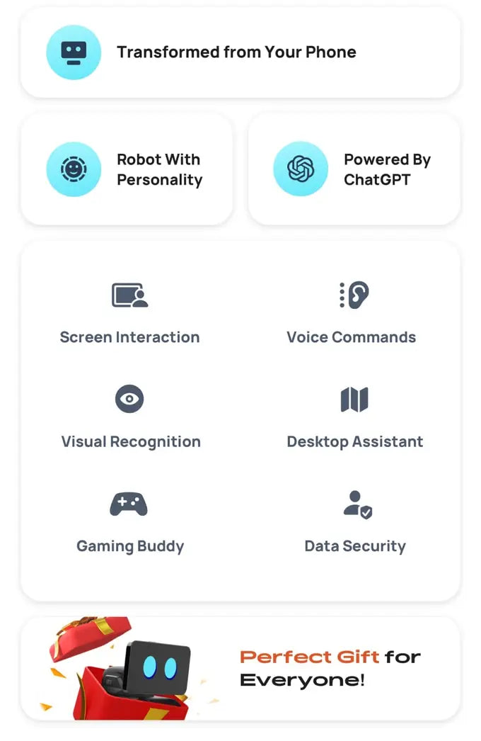 Viral Vault™ LOOI Robot Smart Toy