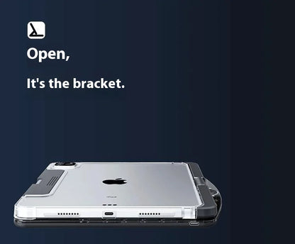 Viral Vault™ Clear Rotating iPad Keyboard Case