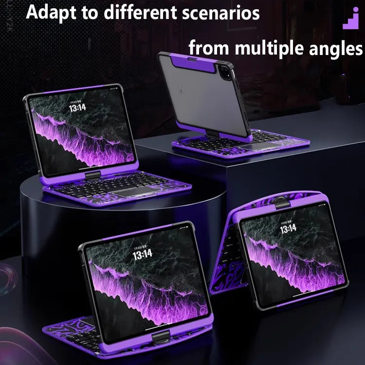Viral Vault™ Backlit Keyboard for iPad 11th Generation 2025