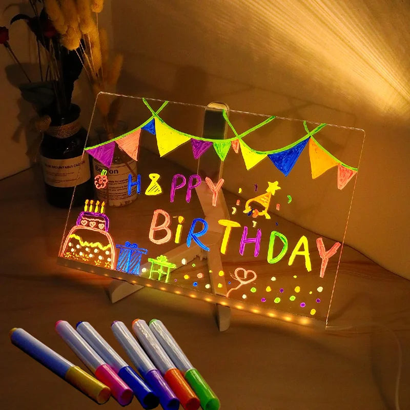 Viral Vault™ Magic Light Board Transparent