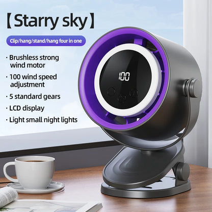 Viral Vault™  Adjustable  Mini  Small Fan