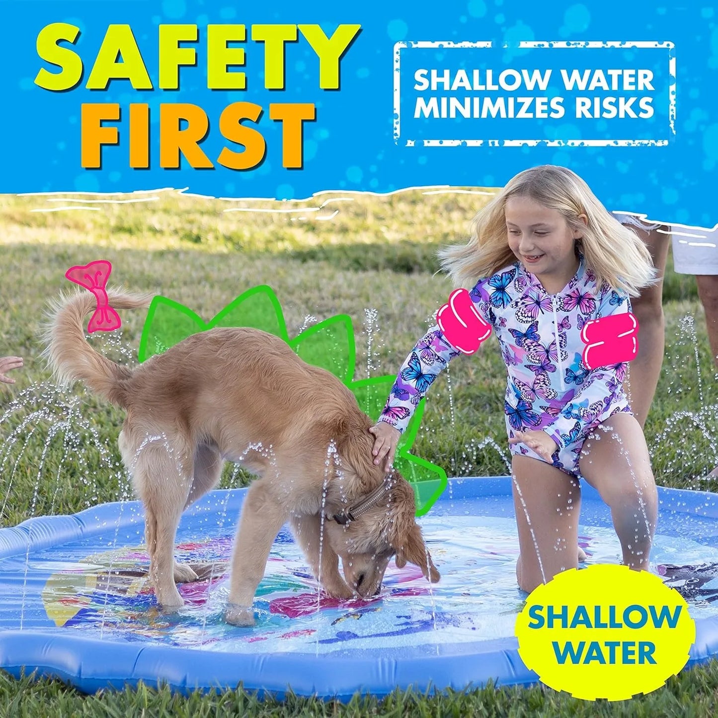Viral Vault™  Pet Swimming Pool
